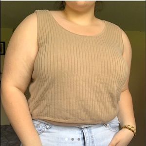 Tan tank top